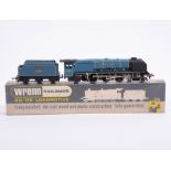 Wrenn Railways 00 locomotive; W2229 4-6-4 City Blue, with original box.
