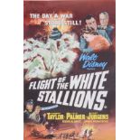 Original Walt Disney movie film posters, Flight of the White Stallions 75cmx51cm (x2),