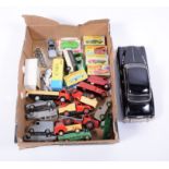 Diecast models and vehicles; including Dinky, Corgi and Matchbox, mostly 1960s and 1970s examples,