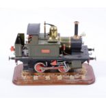 A well built live steam tank engine locomotive, 3,5 inch gauge, based on a LBSC design,