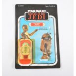 Star Wars figure; Return of the Jedi, RD-D2 with sensorscope, (unpunched box) sealed.