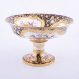 Staffordshire porcelain comport, probably Davenport, third quarter of the 19th Century,