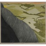 Colour print, Papillon, John Brunsden, View from Kingston Hill, print; and other prints.