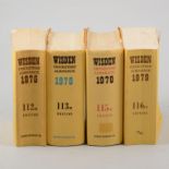 Collection of Wisden Cricketers' Almanacs, 1950-2005 (incomplete).