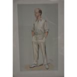 A collection of Vanity Fair cricketing caricatures after Leslie Ward Seppings Wright,