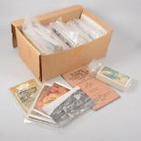 Box of first part 20th Century postcards, mainly topographical and art cards,