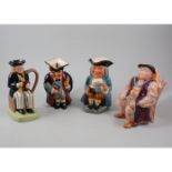 Collection of Character jugs, including Melba ware Henry VIII, The Taleteller,