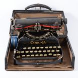 Corona vintage portable typewriter.