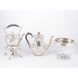 Silver-plated ware, including tea sets, servers, dishes, cutlery etc.