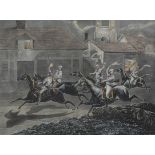 Harris After Alken, The First Steeplechase on Record, coloured prints, after Brooks,