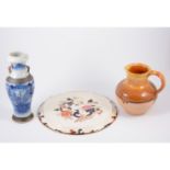 Four boxes of decorative ceramics, table ceramics etc.