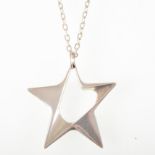 Henning Koppel for Georg Jensen of Denmark - A silver star pendant number 147, 60mm diameter,