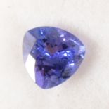 Tanzanite - Unmounted Trillion Cut approximate weight 2.24.