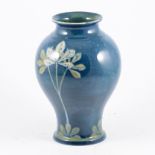 Royal Worcester Sabrina Ware vase, floral pattern, no.2476, 25cm.