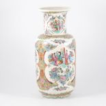 A Famille Rose pattern vase.