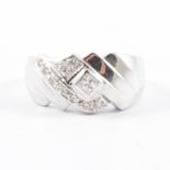 A contemporary diamond dress ring,