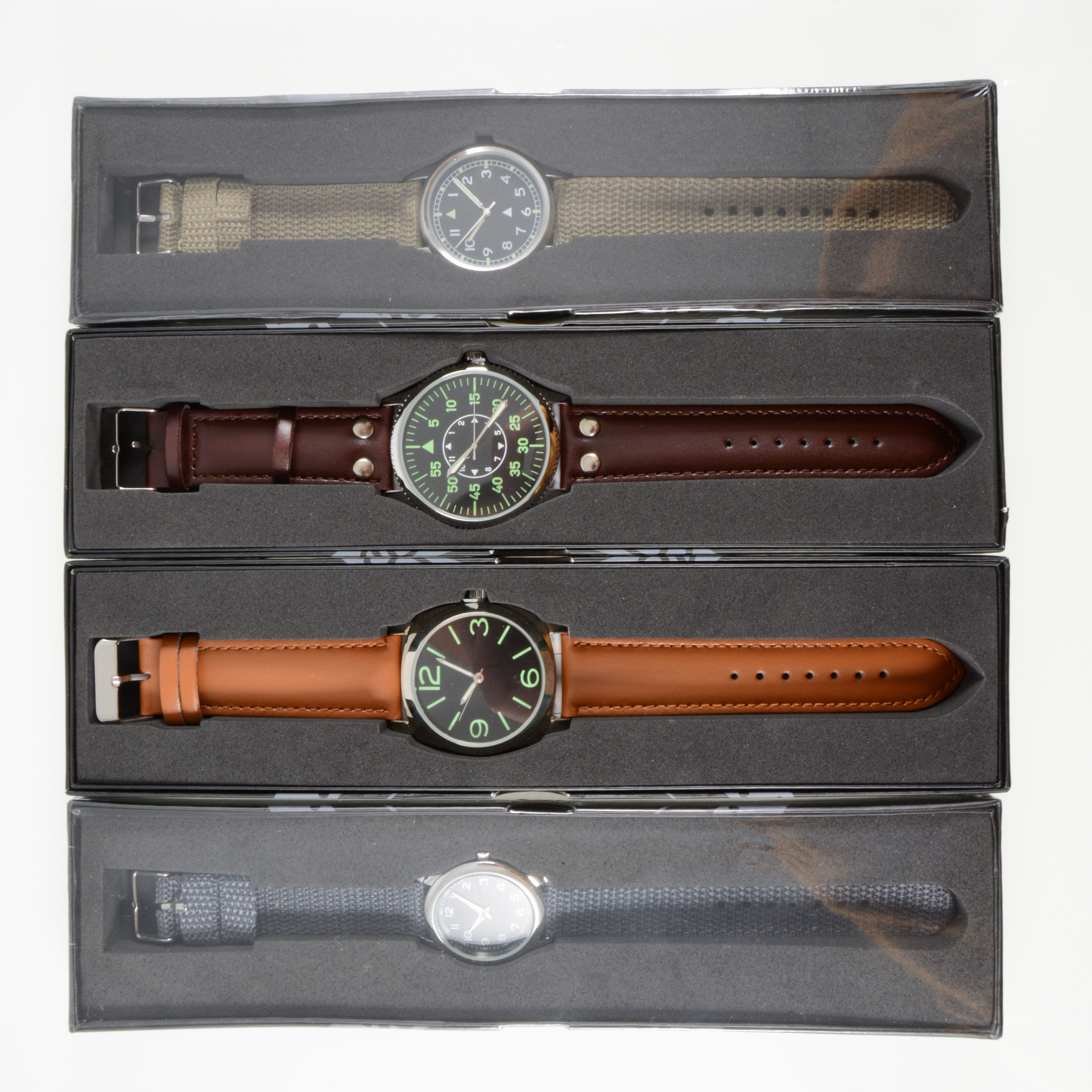 Collection of watches.