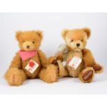 Two Hermann teddy bears, including Oskar...