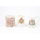 Collection of Royal Commemorative china,...