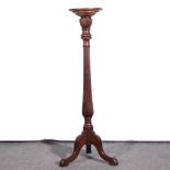 Mahogany jardinière stand, ...