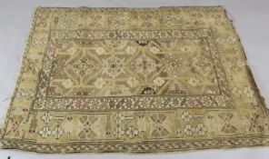 A Kuba rug, circa 1860, 4ft 8in. x 3ft 6in.https://www.gorringes.co.uk/news/west-horsley-place-