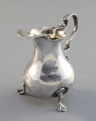 A George III silver helmet cream jug, marks rubbedhttps://www.gorringes.co.uk/news/west-horsley-