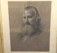 Samuel Laurence (1812-1884)charcoal and chalkPortrait of William Watliss Lloyd Egre, label verso