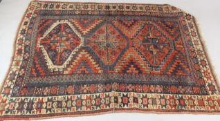 A Khurdish rug, North West Persia, circa 1900 6ft 5in. x 4ft 8in.https://www.gorringes.co.uk/news/
