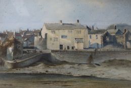 Edgar James Maybery A.R.W.A. (1887-1966)watercolour"The Hanbury Arms, Nr Newport, Mon. showing "