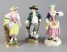 A Sampson Derby figure of a lady and a pair of Paris porcelain figureshttps://www.gorringes.co.uk/