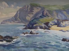 Alexander Carruthers Gould (1870-1948) RBA, RWAwatercolourIlfracombe, Lantern Hill and