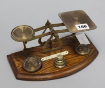 A set of postal scales