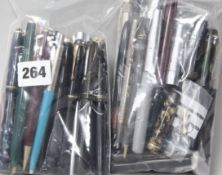 A quantity of pens