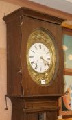 A Reimbolte clock, W.49cm