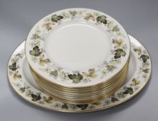 A Royal Doulton 'Larchmont' part dinner service