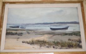 William James Laidlay (1846-1912)oil on panelWindy estuary, 1884signed, Fine Art Society label