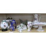 Noritake, Worcester and other ceramics,