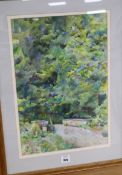 Stewart Lowdon (1932-)watercolourBridge through woodlandsigned21.5 x 14.5in.