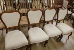 Four dining chairs