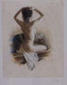 Douglas Hofmannsigned limited edition giclee print'Study for Interlude'no. 59/95, framed, with