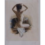 Douglas Hofmannsigned limited edition giclee print'Study for Interlude'no. 59/95, framed, with