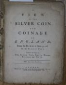 A view of the silver coin and coinage of England, T Snelling London 1762, no binding