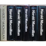 Macmillan, Harold - Winds of Change (1914-1939) and 5 other volumes, covering 1939-1963, all 8vo,