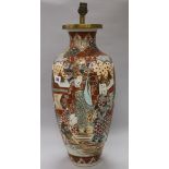 A Japanese vase, height 47cm