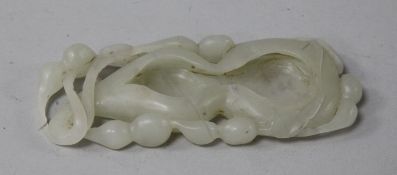 A Chinese jade brushwasher