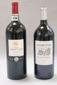 A Magnum of Chateau La Rose Gadis Bordeaux and a magnum of La Guange Doree Bordeaux