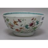 A Chinese famille rose bowl, Qianlong