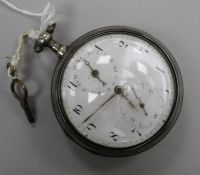 An early 19th century verge calendar pocket watch by Thomas Byard, London.