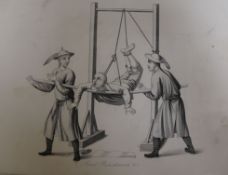 Sixty Seven engraved views of China and crimes and punishment After T. Allom and others, 19th