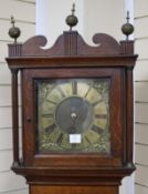 A Thomas Barrett Lewis longcase clock, H.205cm